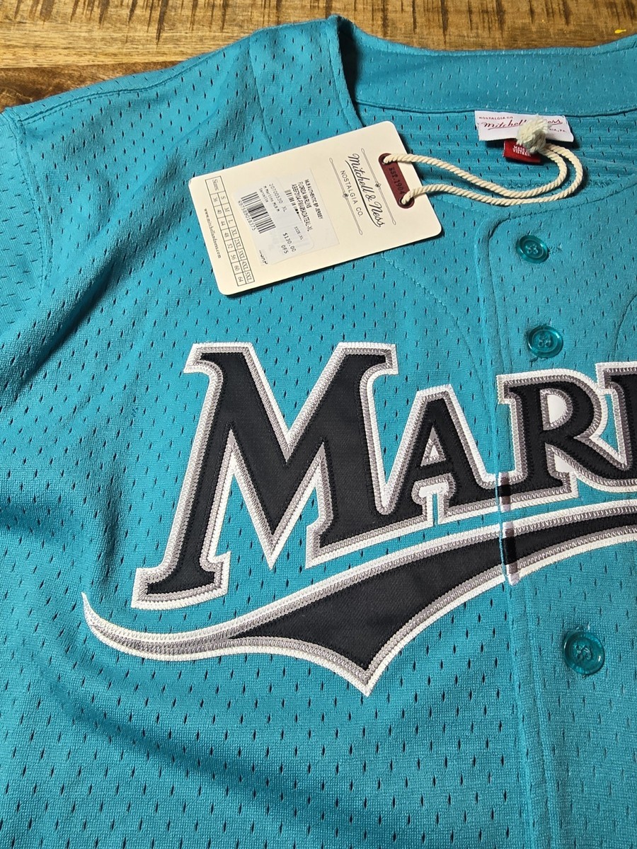 mitchell&ness Florida Marlins ジャージー　2XL Amazon.com: Mitchell & Ness Florida Marlins 1995 Andre
