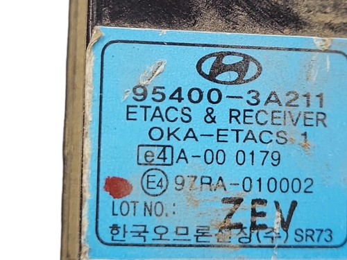 Scatola fusibili HYUNDAI TRAJET FO 954003A211 2.0 Diesel 83kw 2005 27516646 - Foto 6 di 6