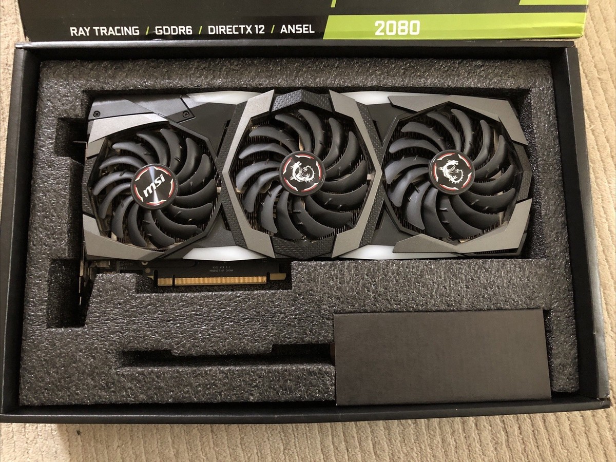 Trio 8gb Vga Card 2080 Super Msi Trio MSI NVIDIA GeForce RTX 2080