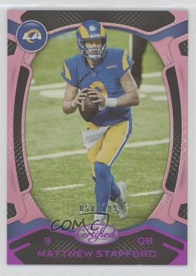 2021 Certified Mirror Pink /199 Matthew Stafford #92 1fh7