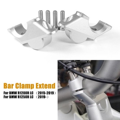 Handlebar Risers For BMW R1200R R1250R LC R 1200R Drag Bar Clamp Extend Adapter