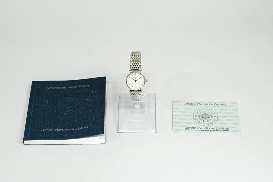 No Tariff *NEAR MINT w/Paper* LONGINES La Grande Classique L4.209.4 Quartz Women - Image 2 of 4