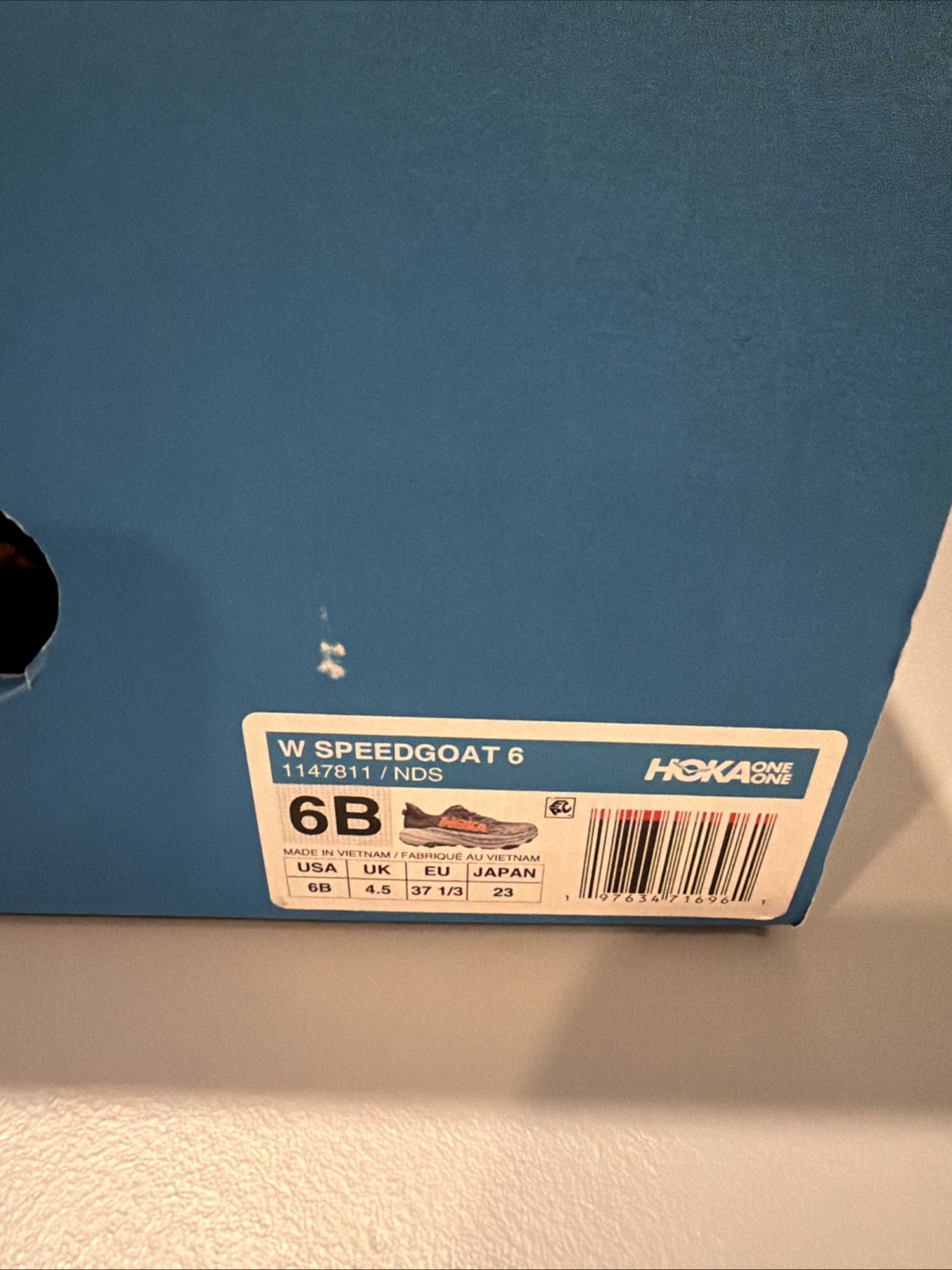 Hoka One One Speedgoat 6 Trail Running Shoes 1147811 / NDS Women's Size 6B New thumbnail 9