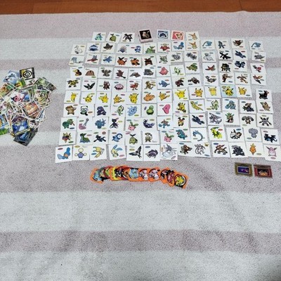 Pokemon Pinsir Bulk 120+ Character Seals Pikachu Serebii Pochama Used