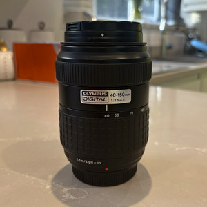 Olympus Zuiko Digital 40-150mm f/3.5-4.5 Lens Four Thirds Mount 4/3 NOT MFT Clea