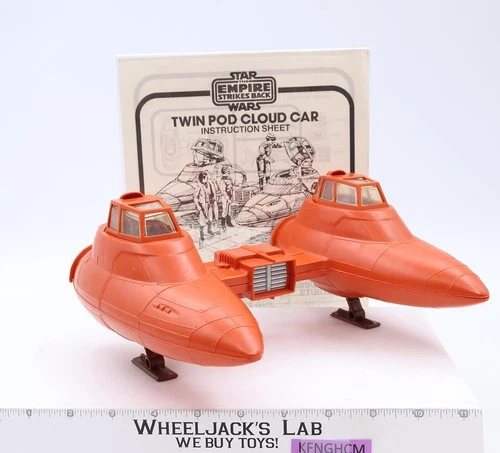 Twin Pod Cloud Car 100% Complete Star Wars ESB 1980 Kenner Vintage Vehicle