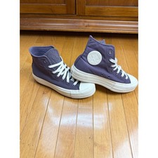 Converse Chuck Taylor All Star Lift High Top Purple Platform Sneakers 7.5