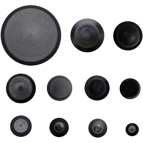 60pcs Flush Mount Black Hole Plug Assortment for Auto Body and Sheet Metal BP... - Picture 1 of 6