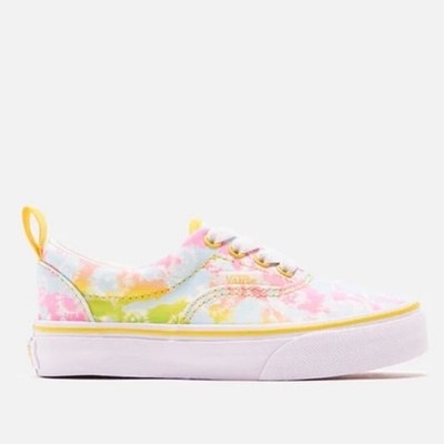 Vans Tie Dye Era Elastic Lace Girls Size 3
