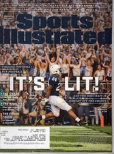 SPORTS ILLUSTRATED 2018 SEPTEMBER 10 Miles Sanders Nittany Lions College Footbal