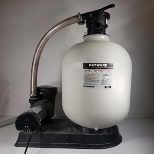 Hayward S210T Pool Sand Filter w Hayward Power-Flo Matrix Pump 1.5 HP 115 V 15 A