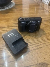 Excellent Canon PowerShot G7X Mark II Compact Digital Camera Black