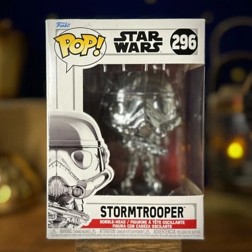 Funko Pop! Star Wars #296 Chrome Stormtrooper