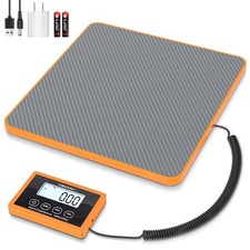 THINKSCALE Shipping Scale, 10g Precision Postal Scale - 440lb, Grey Orange