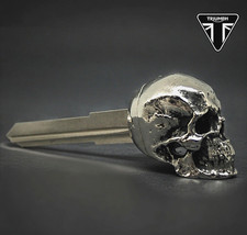 Skull key blank Triumph,America,Bonneville,DaytonaThunderbird,Speedmaster,Tiger