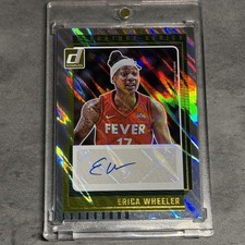 2025 Donruss WNBA #SS-EW Erica Wheeler Auto Signature Series Holo Lava