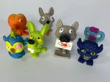 The Ugglys Pet Shop Lot of 7 Ugly Pets Toy Moose Figures