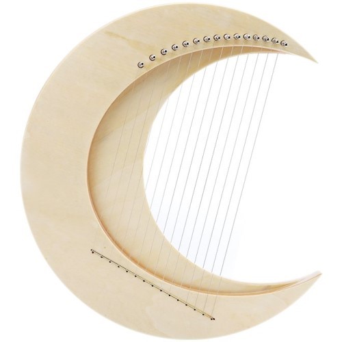 HLURU Lyre Halbmond 15 Saiten natur | Neu