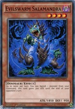 SR04-EN015 Evilswarm Salamandra 1st Edition Mint YuGiOh Card