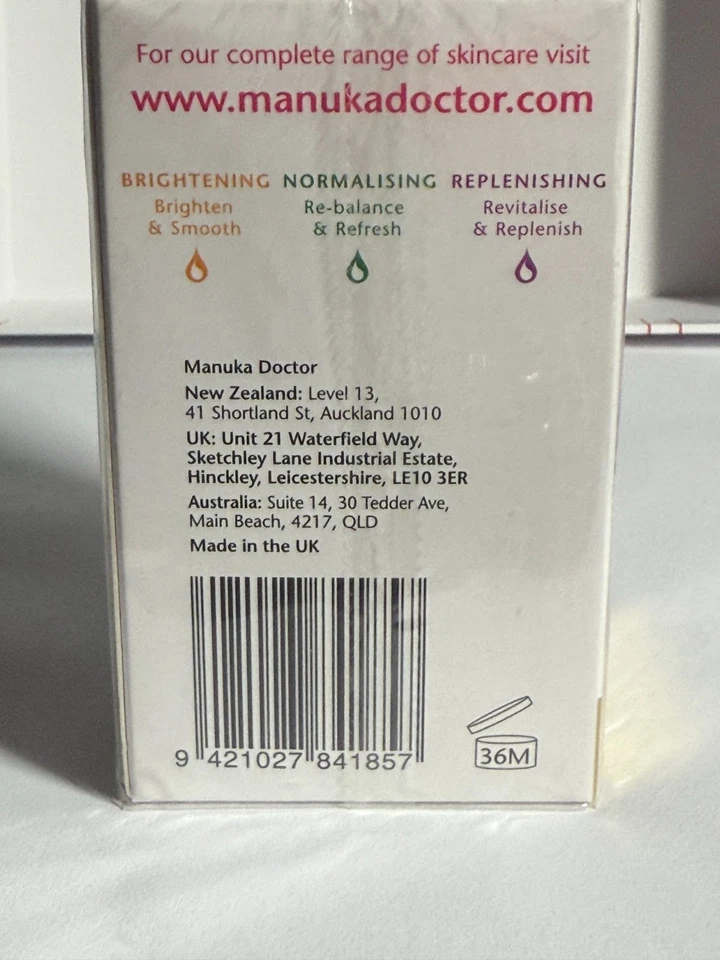 Manuka Doctor NORMALISING RE-BALANCE and REFRESH Facial Oil, 1.01 fl. oz. NIB - Image 3 of 4