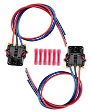 3-PIN Front Turn Signal Lights Connector Pigtail Plug Wiring Harness