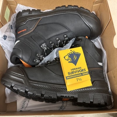 NIB Herman Survivors Groundbreaker Men's Waterproof Work Boots