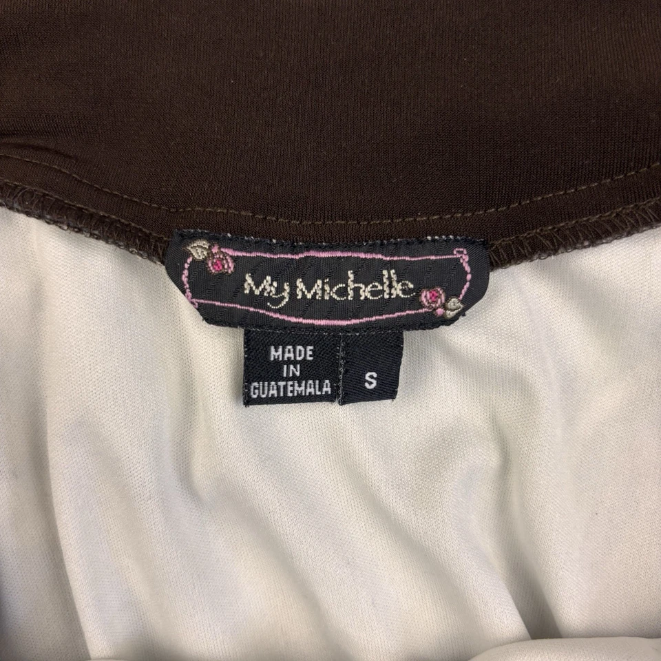 Top My Michelle Girl Talla Pequeña S Colorido Lentejuelas Manga Corta Foto 4 de 4