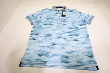 Greyson Golf Painted Clouds Polo Mens Size Medium Heaven New INV12675417