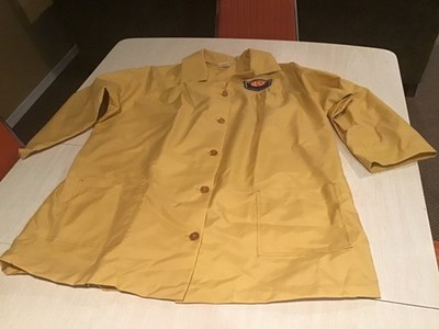 Vintage IGA Independent Grocery Stores Cashier Checker Smock w/IGA Patch Size LG