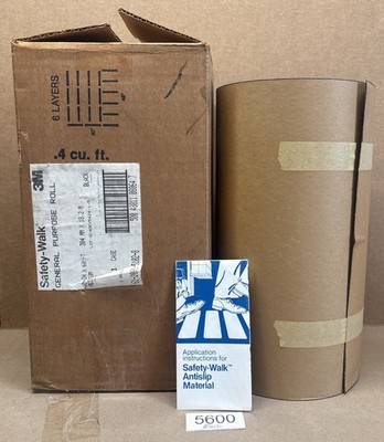 3M Safety-Walk Slip-Resistant General Purpose Tread Tape Roll Medium 12'' x 60'