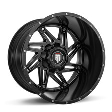 20x12 American Truxx Warrior Blackmilled Wheel 5x5.55x150 -44mm
