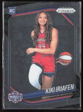 2025 Panini Prizm WNBA #149 Kiki Iriafen RC Washington Mystics Basketball Card