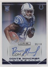 2014 Rookies & Stars Longevity Sapphire Signatures 6/10 Donte Moncrief Auto 0c6