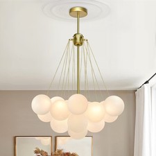 Modern Sputnik Chandelier Glass Bubble Ball Pendant Light Hanging Light Fixture