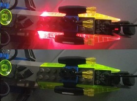 LEGO 6907 Space Insectoid Sonic Stinger Alien Insect Minifig Series