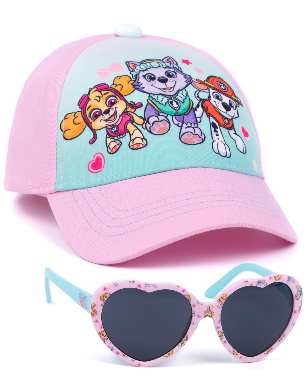 Paw Patrol Cap and Sunglasses Set | Girls Pink | Official Merch