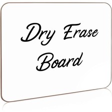 9x12 Inch Small Whiteboard Dry Erase Board Portable Mini Lapboard with Marker