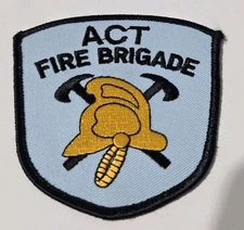 ACT Fire Brigade Australia Fire Patch Vintage