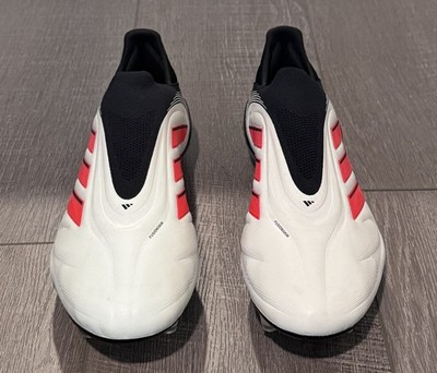 MEN'S ADIDAS COPA PURE 3 ELITE LACELESS FG SOCCER CLEATS WHITE