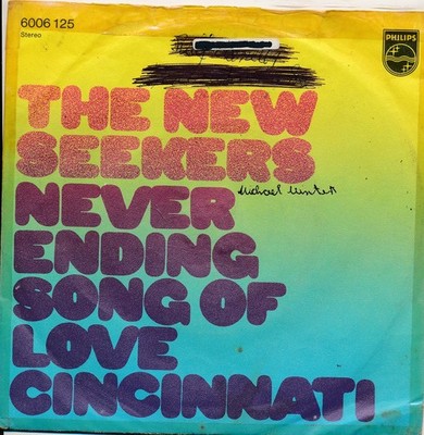 Never Ending Song Of Love - The New Seekers - Single 7'' Vinyl 274/16