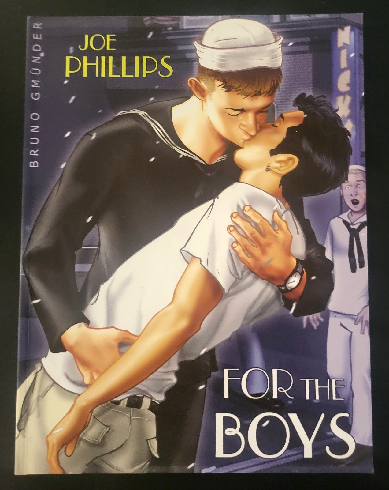 Joe Phillips FOR THE BOYS Graphic Portfolio Book Erotic Art GAY 2004 BRAND NEW!