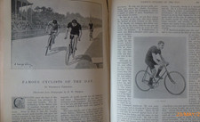 Famous Cyclists Cycling Bicycle Rare Old Antique Article 1897 Betts Chinn Leitch