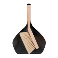 Kehrgarnitur Kehrset Handfeger Set Schwarz Robust Kehrschaufel Set Handkehrset