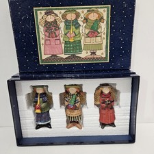 Lang & Wise Three Sweet Angels 1998 Angels & Nativity Collectibles Sue Dreamer