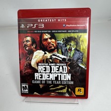 Red Dead Redemption - Game of the Year Edition PlayStation 3 W/ Map - MINT