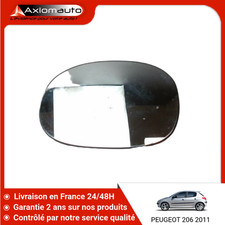 Glace de rétroviseur Peugeot 206