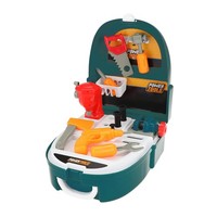 Toi-Toys Power Tools Werkzeug Rucksack FüR Kinder - Mit 21 Teilen - (Us Import)