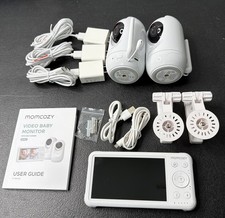 Momcozy Baby Monitor with 2 Cameras 5 1080P Split Screen Video Baby Monitor 1