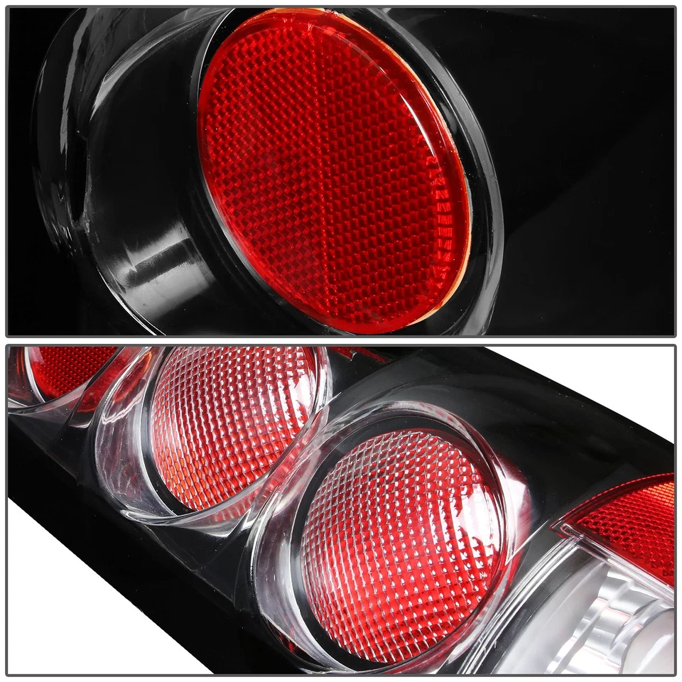 BLACK CLEAR LENS ALTEZZA TAIL BRAKE LIGHT FOR 88-00 CHEVY/GMC C/K 1500/2500/3500 - Image 2 of 4