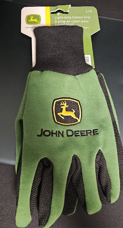 John deere cotton gloves